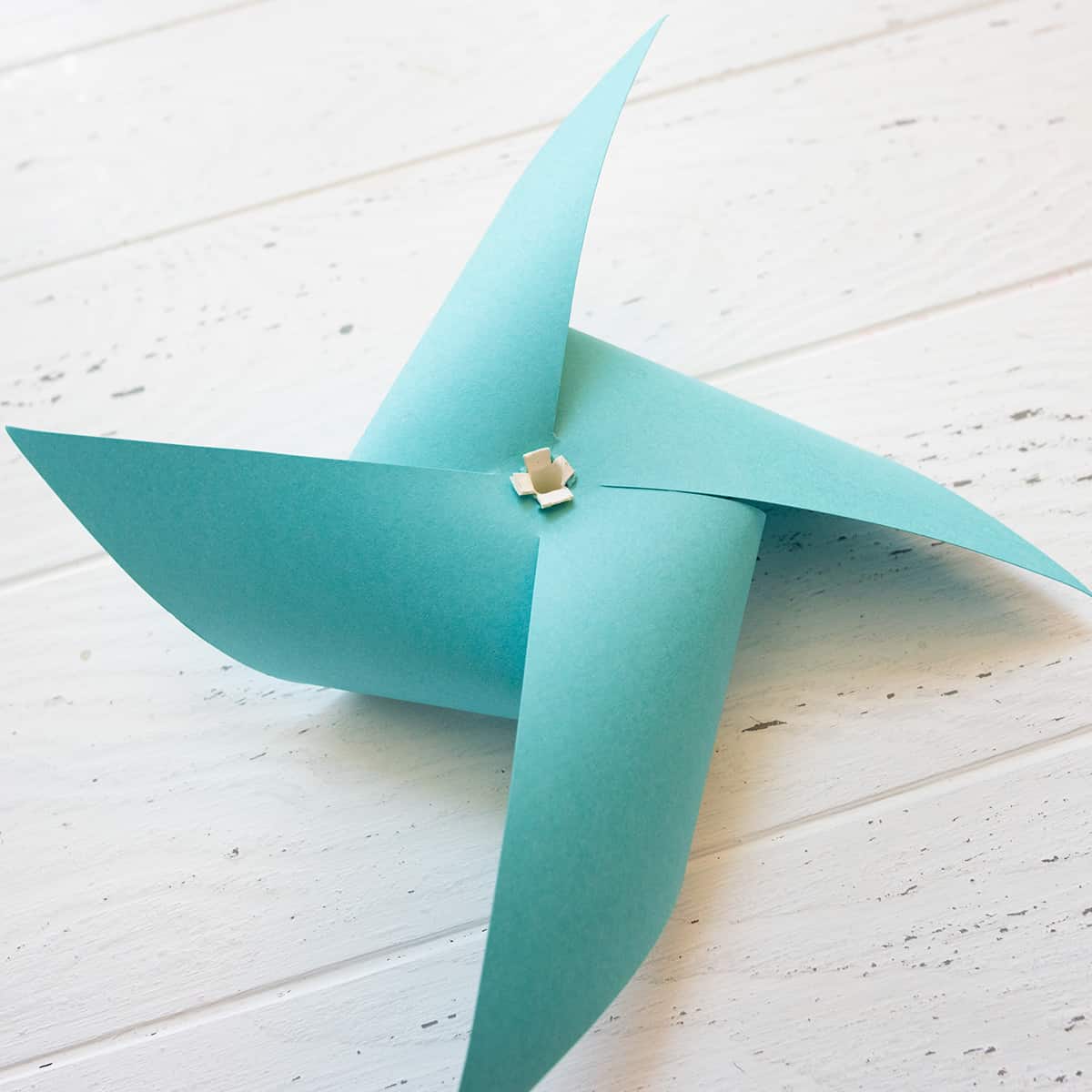 Pinwheel Craft Without Pins