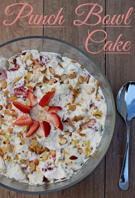 The perfect dessert to bring to potlucks and cookouts, this Punch Bowl Cake can be made in as little as 30 minutes the night before.