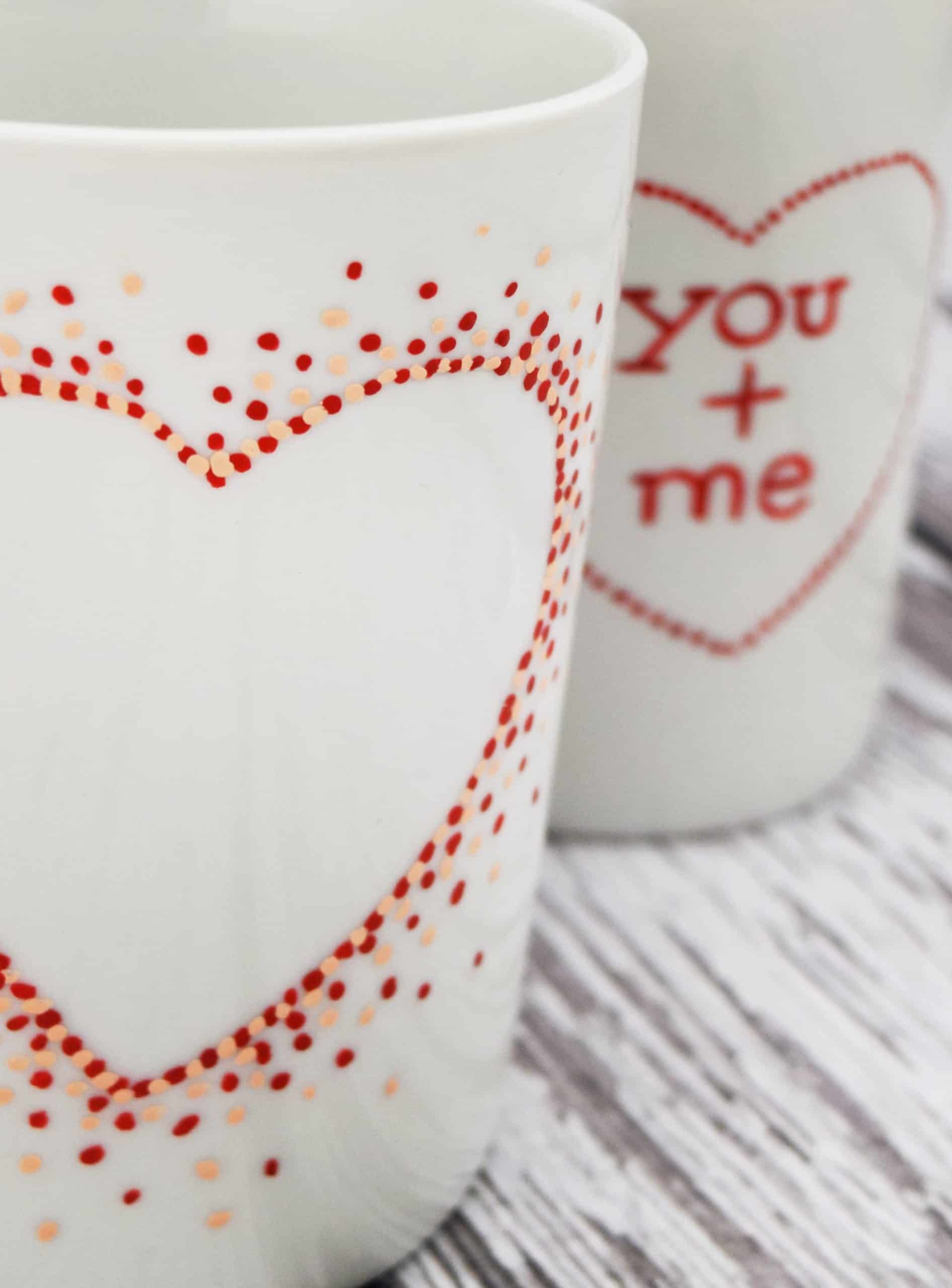 Easy DIY Painted Coffee Mugs (Dishwasher Safe Too!)