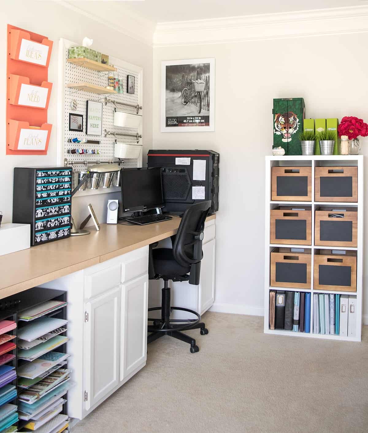 Craft Room Organization Inspiration  Craft room design, Craft room office,  Dream craft room