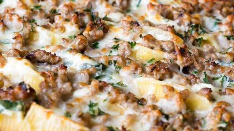 Stuffed Shells Recipe With Spinach