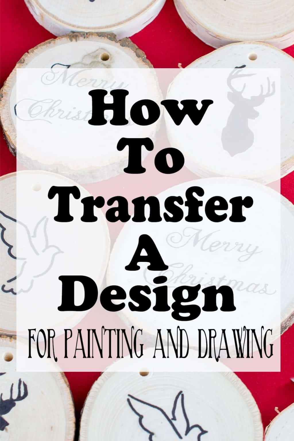 Drawing Transfer Using Graphite Easy Design Transfer with Graphite • Craving Some Creativity