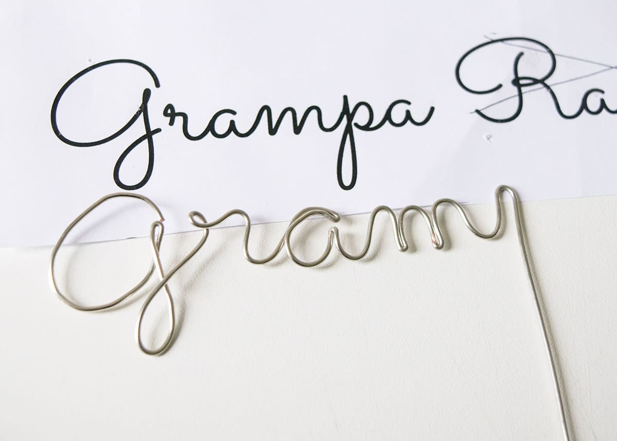 How to write using wire How to write using wire picture