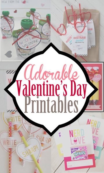 80+ Free Printable Valentine Cards for Kids • Craving Some Creativity