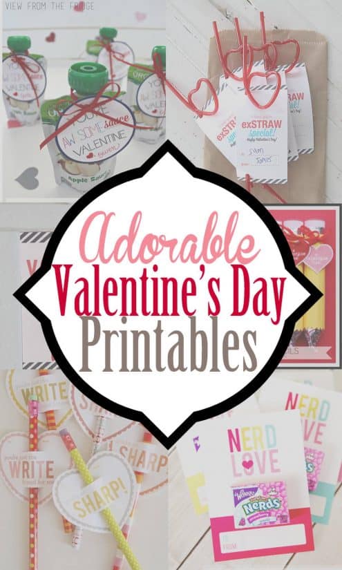 20 adorable ideas for valentines for kids that are free printable valentines and crafts. Also includes box ideas to store them! So many beautiful valentines ideas!