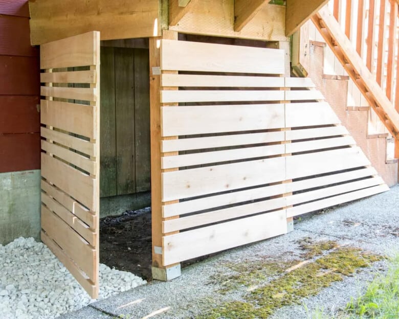 12 Ingenious Under Deck Storage Ideas for More Space • Craving Some