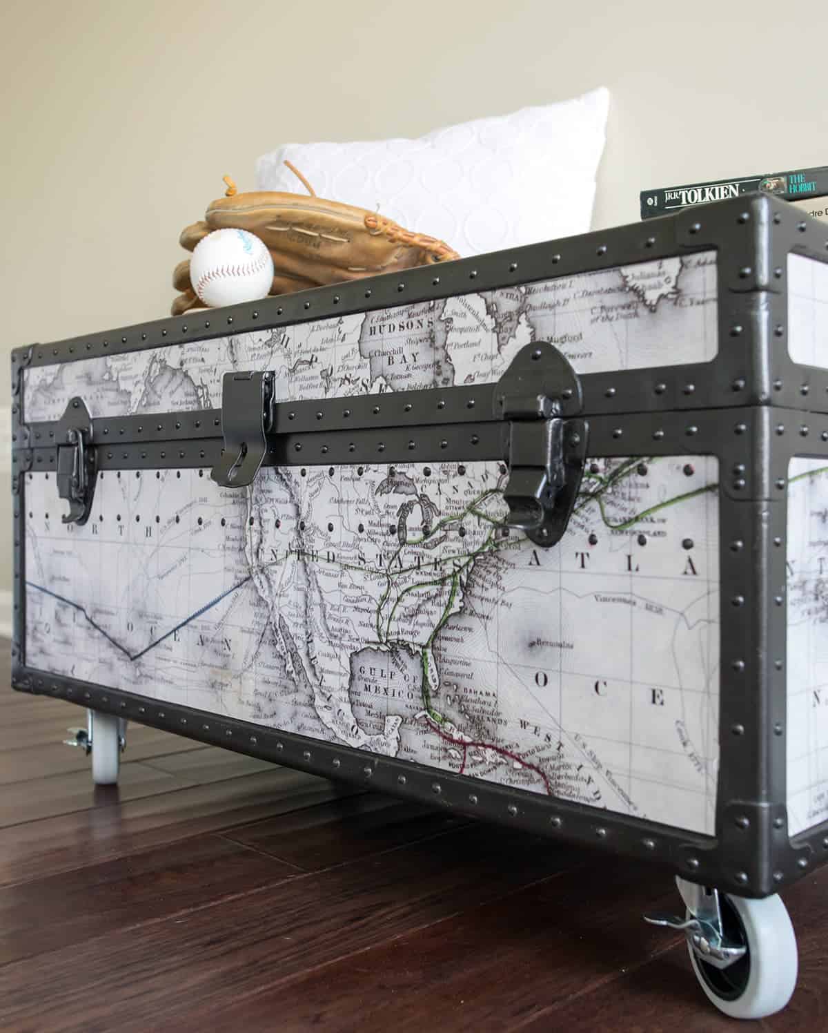 Army Footlocker Coffee Table