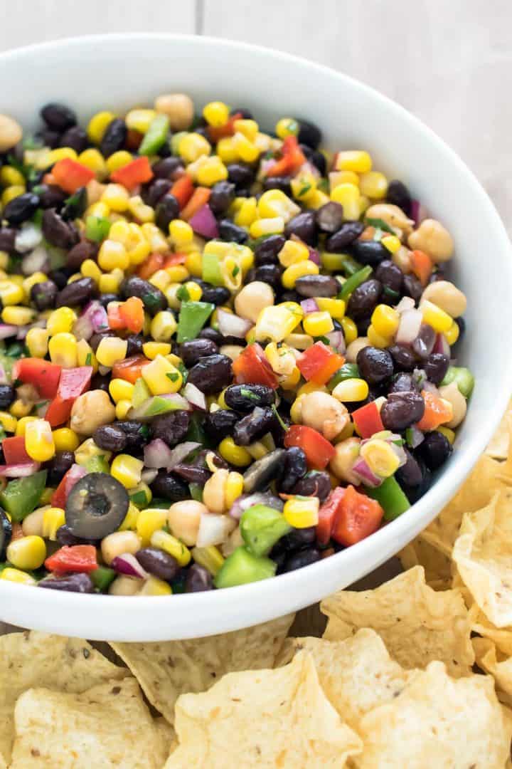 Tangy Corn and Black Bean Salad • Craving Some Creativity