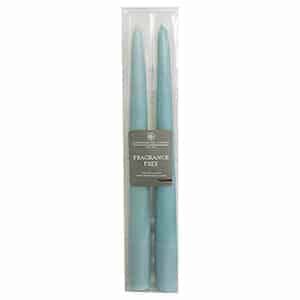 Package of blue candles.