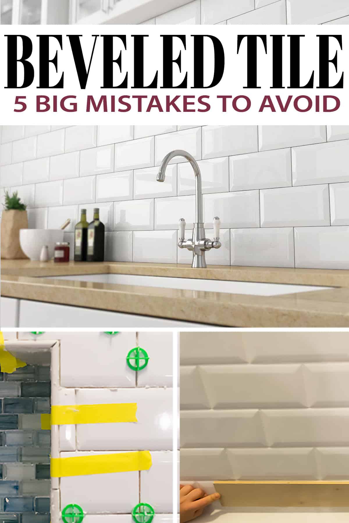 What You Need To Know About Beveled Subway Tile Craving Some Creativity