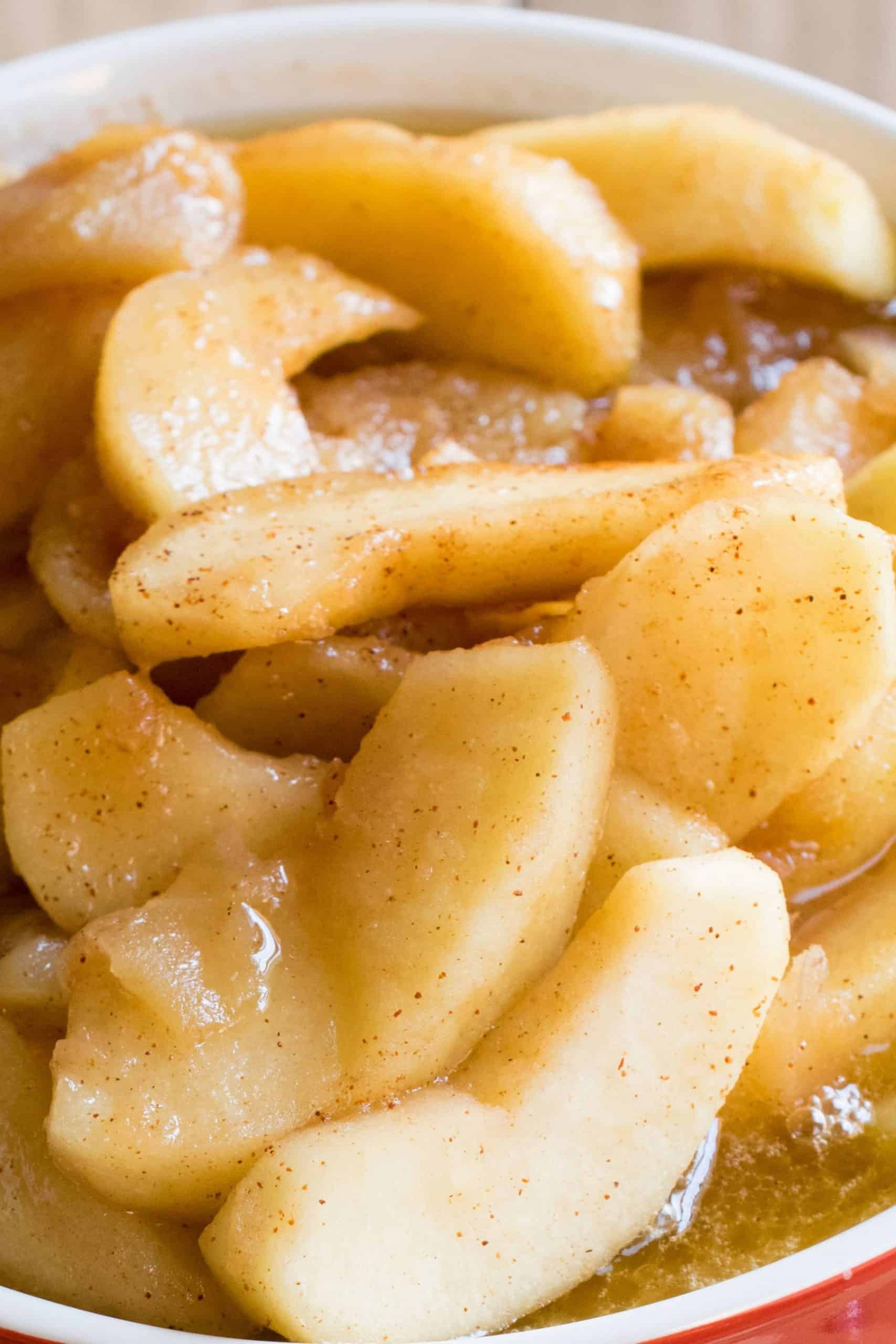 Southern Fried Apples with Cinnamon • Craving Some Creativity