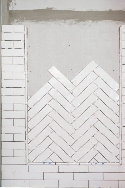 How To Tile A Herringbone Pattern, How To Set Tile In Herringbone Pattern