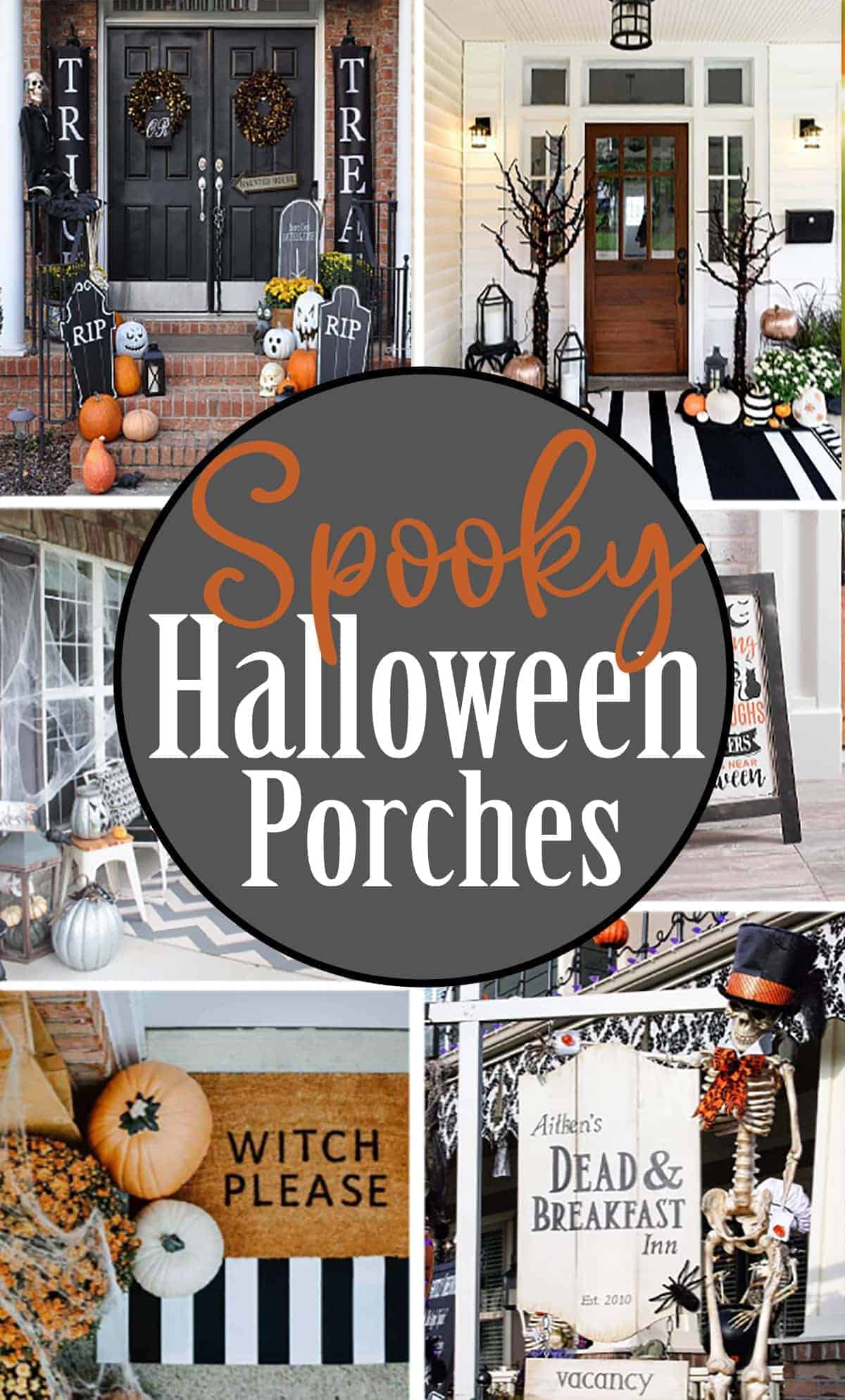 25 trang trí halloween decor porch cửa sổ tiêu chuẩn ở ngôi nhà trên ...