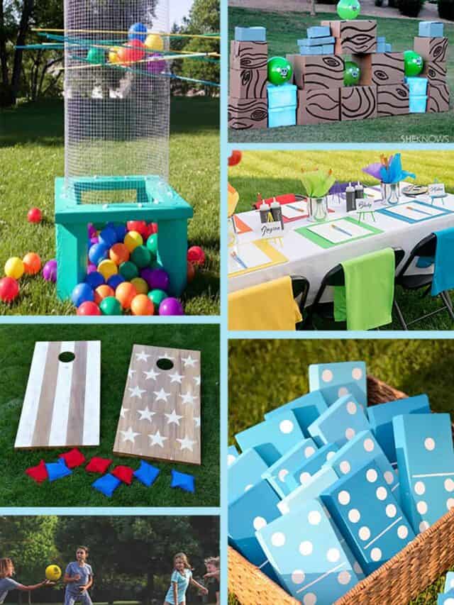 Diy Yard Games For Kids