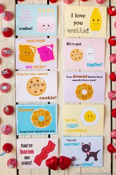 80+ Free Printable Valentine Cards for Kids • Craving Some Creativity
