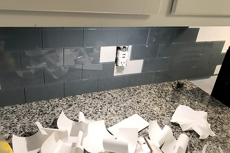 How to Install a Peel and Stick Tile Backsplash (Easy DIY!)