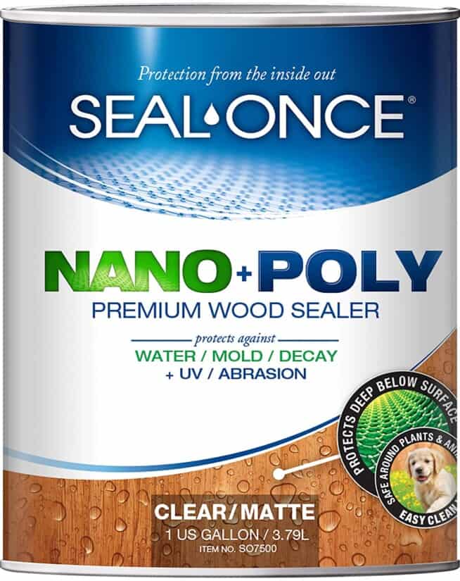 Can of seal once nano plus poly.