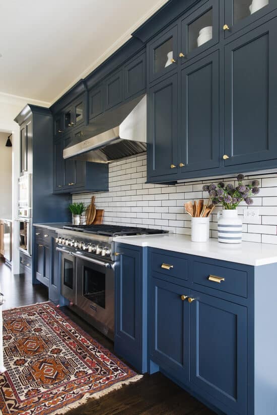 The Best Blue and Navy Kitchen Paint Colors • Craving Some