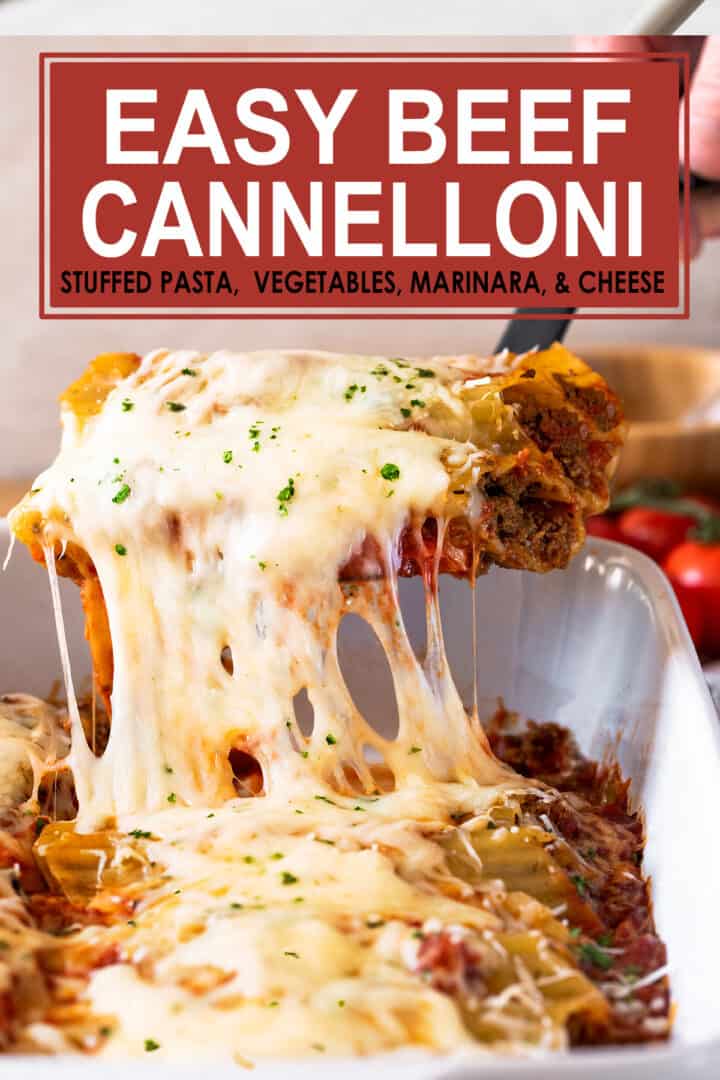 Beef Cannelloni • Craving Some Creativity