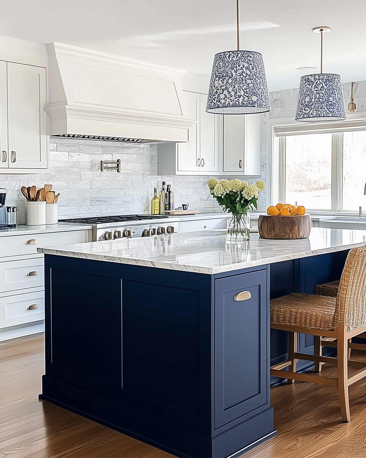 The Best Blue and Navy Kitchen Cabinet Paint Colors • Craving Some  Creativity, image size:1200x1500