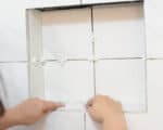 Simple Tile Shower Niche Installation • Craving Some Creativity