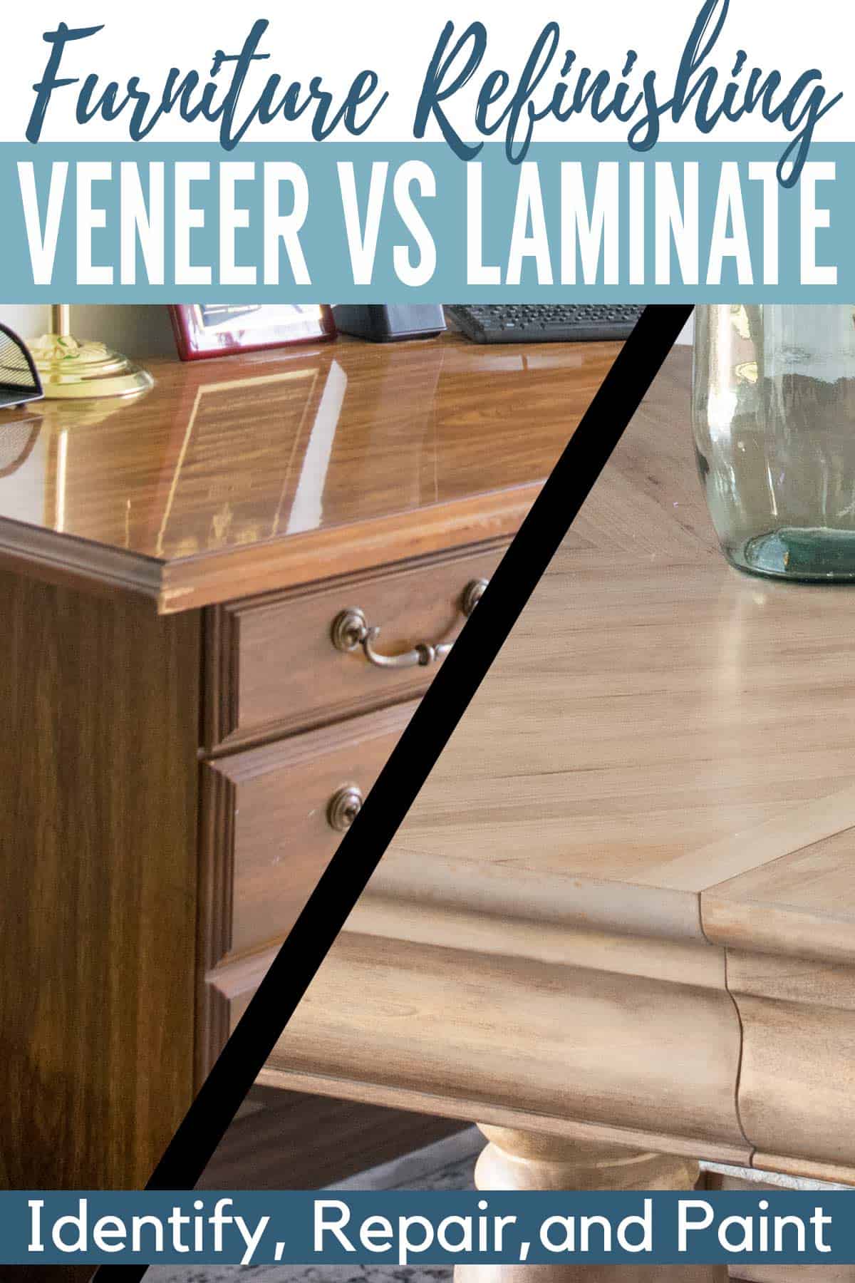 Laminate vs. Veneer Painting Tricky Furniture Surfaces • Craving Some