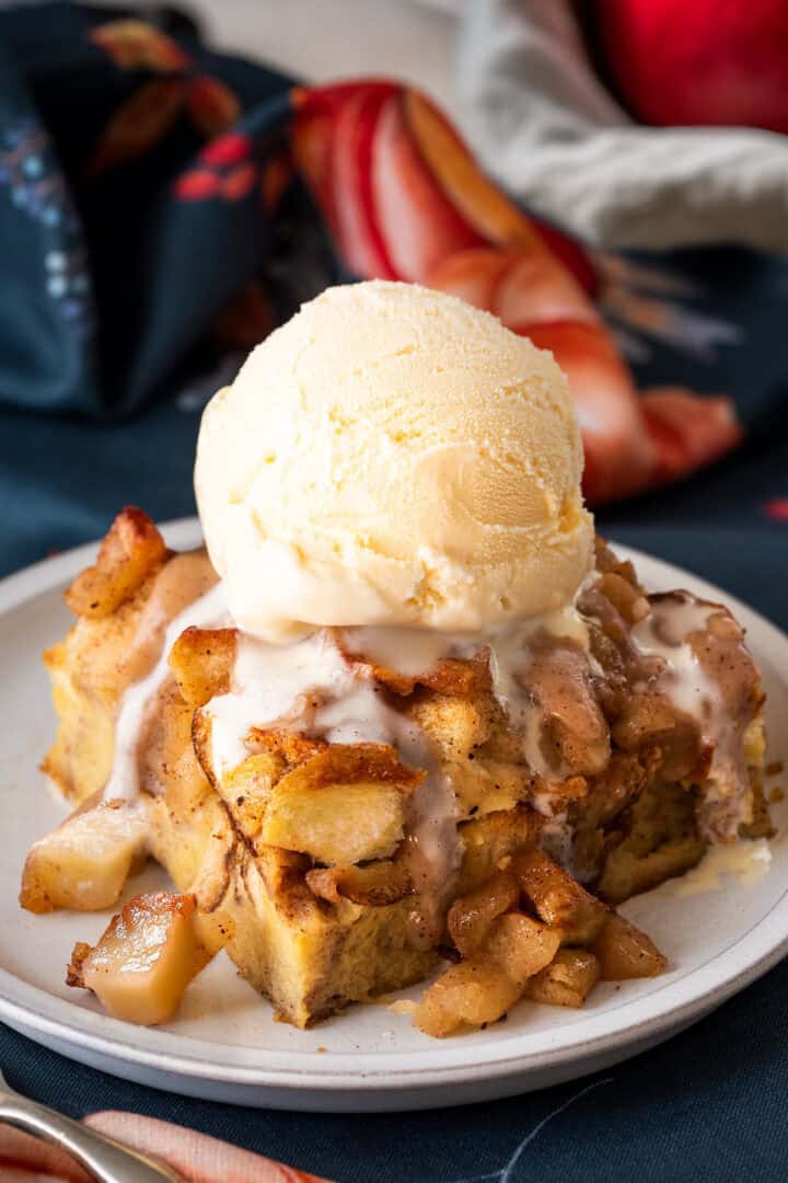 Apple Bread Pudding • Craving Some Creativity