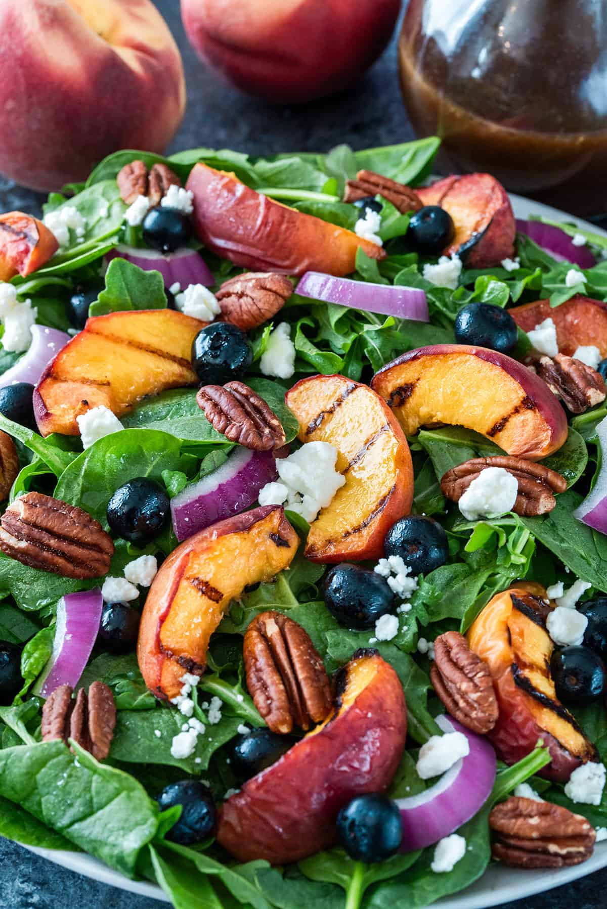 Grilled Peach Salad-image